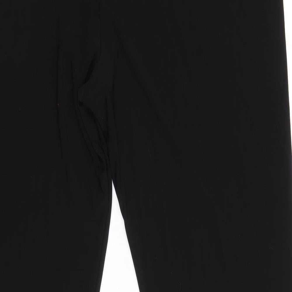Mr Max Womens Black Polyester Jogger Leggings Size 2XS