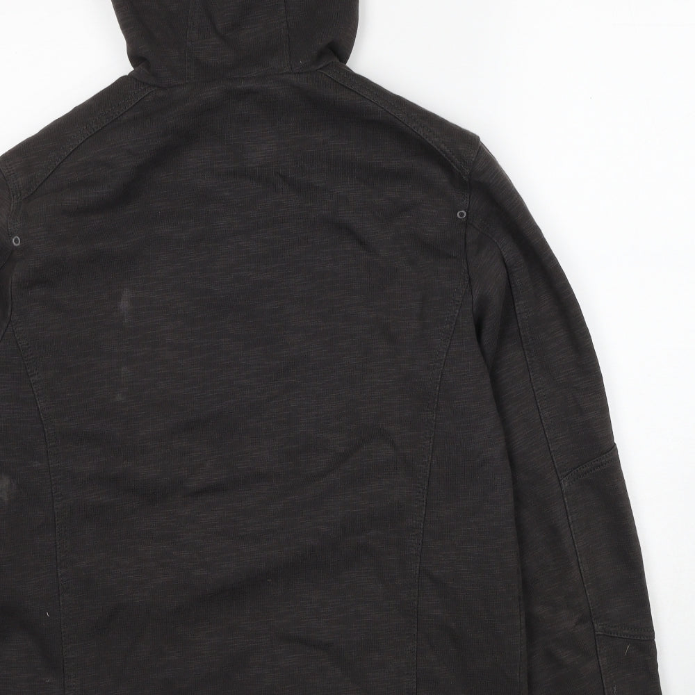 NEXT Mens Brown Anorak Coat Size S Zip