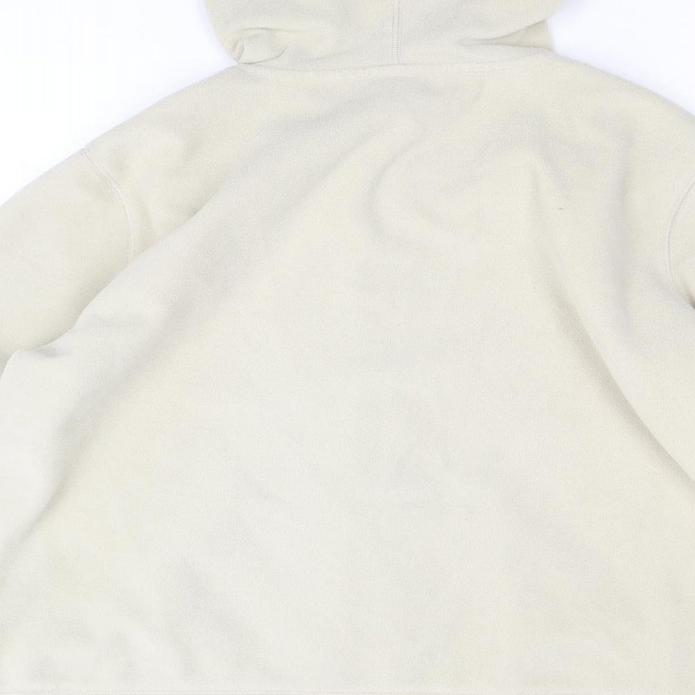 Casual Club Womens Beige Jacket Size 16 Zip