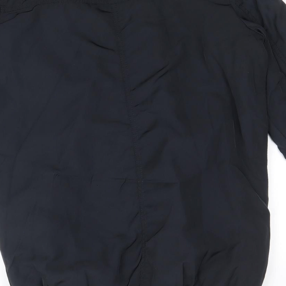 Atmosphere Womens Black Military Jacket Coat Size 6 Zip