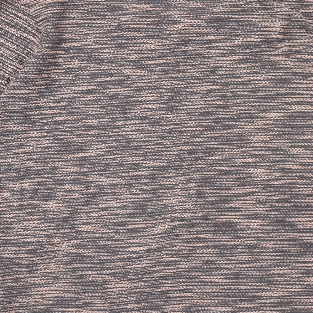 H&M Womens Pink Round Neck Polyester Pullover Jumper Size S Pullover