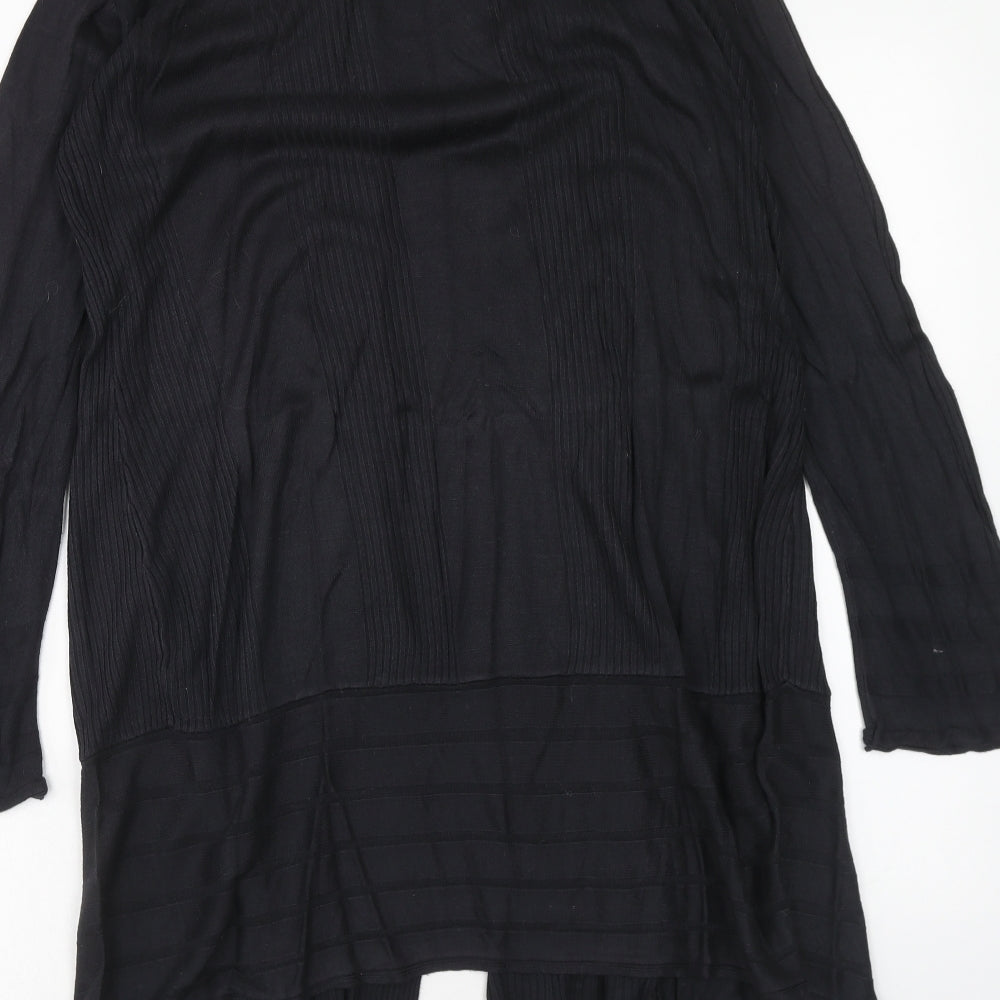 Marks and Spencer Womens Blue V-Neck Acrylic Cardigan Jumper Size 10