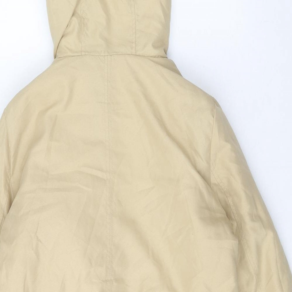 Noisy may Womens Yellow Parka Coat Size S Zip