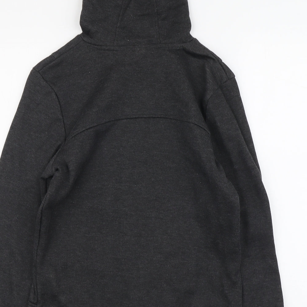 LA Gear Womens Grey Polyester Pullover Hoodie Size 8 Pullover