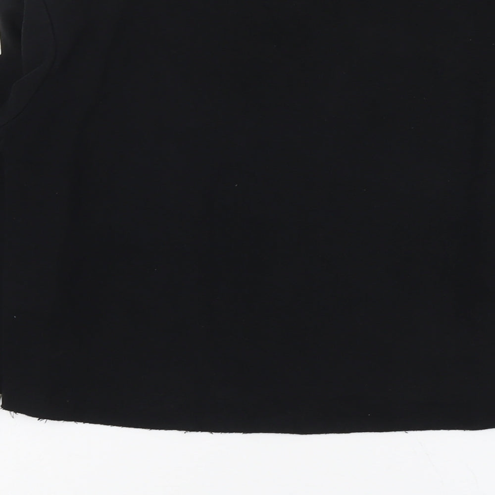H&M Womens Black Cotton Pullover Sweatshirt Size S Pullover - Brooklyn
