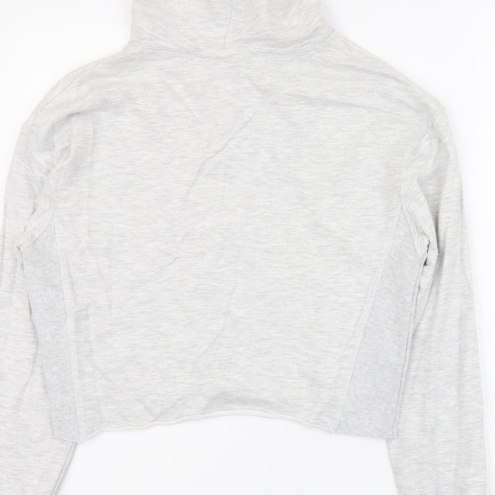 Primark Womens Grey Cotton Pullover Hoodie Size S Pullover