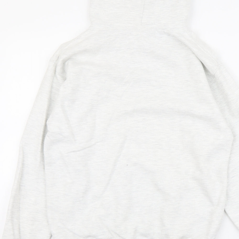 Preworn Womens Grey Cotton Pullover Hoodie Size S Pullover