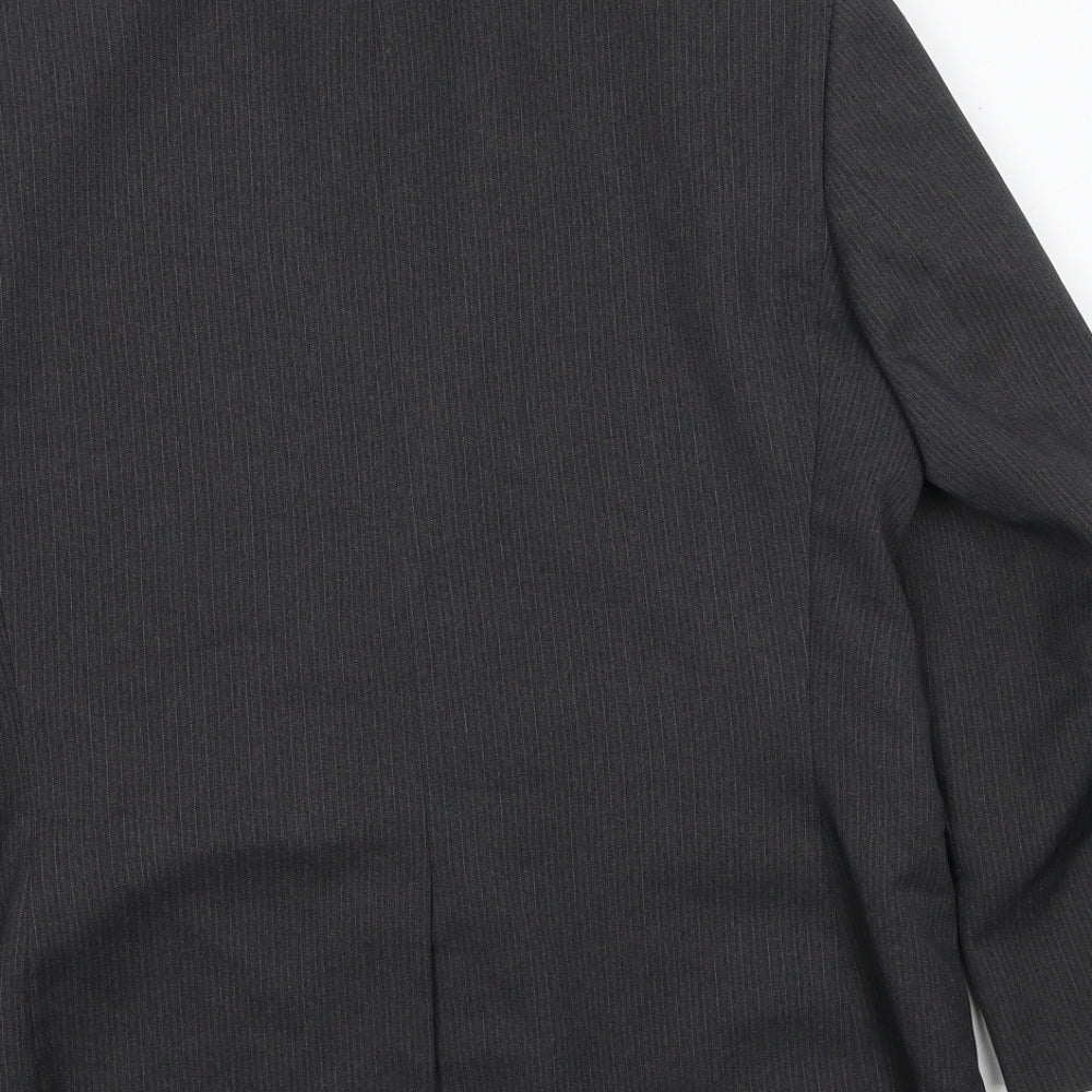 Taylor & Wright Mens Grey Polyester Jacket Suit Jacket Size 38 Regular