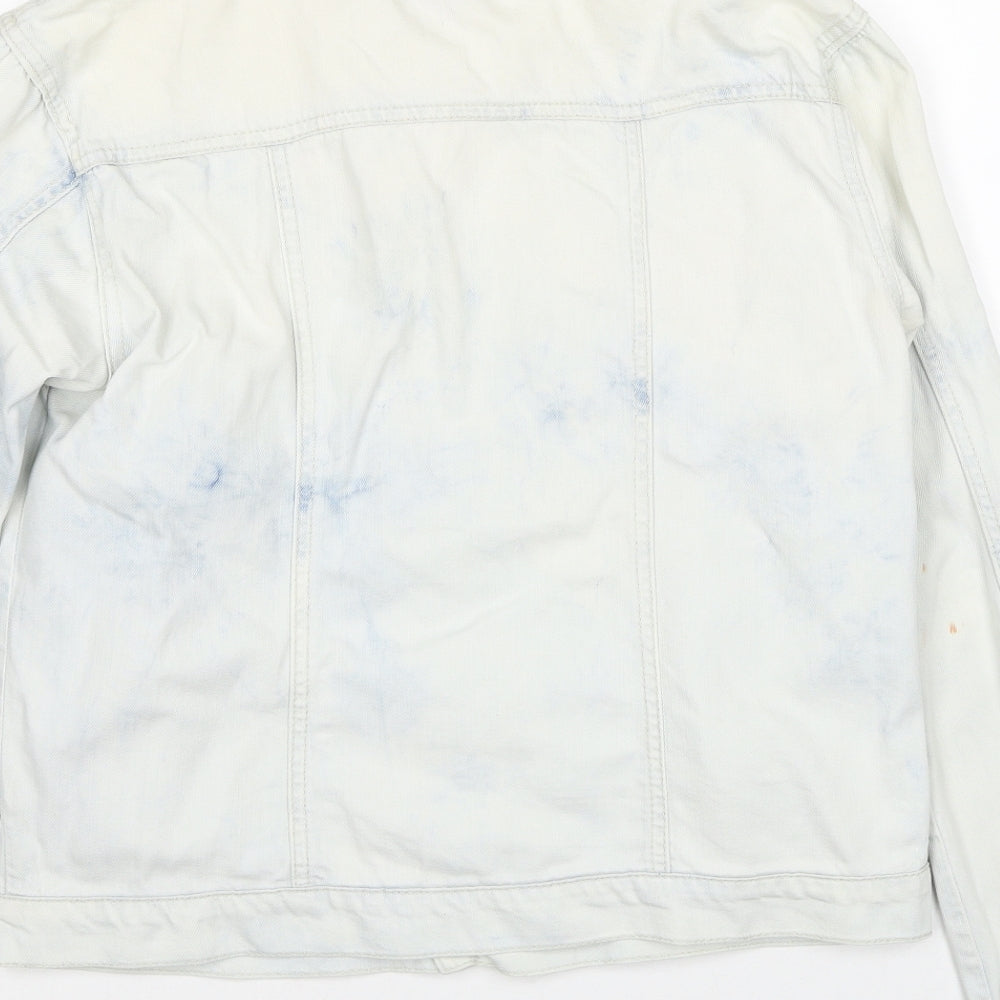FOREVER 21 Womens Beige Jacket Size S Button