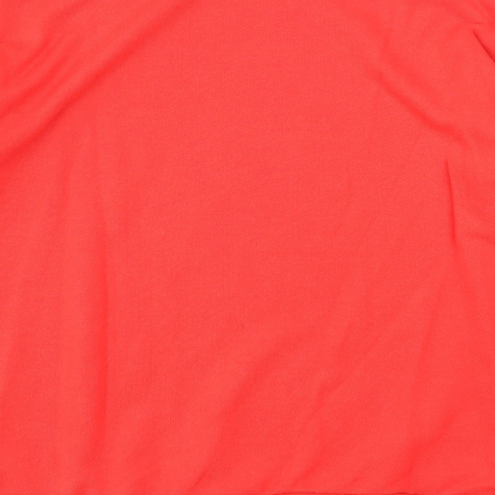 NEXT Womens Red Cotton Pullover Sweatshirt Size 8 Pullover