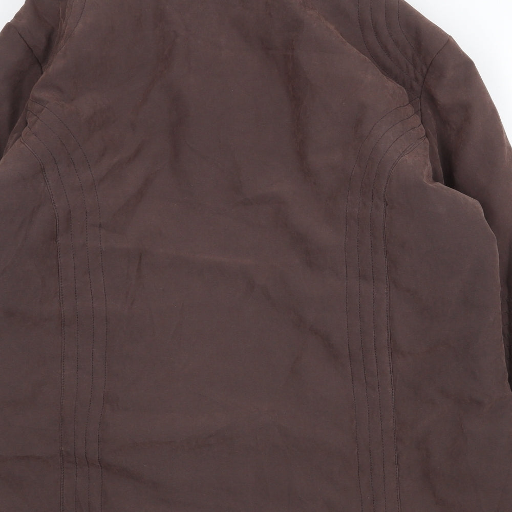 Klassik Womens Brown Jacket Size 18 Zip