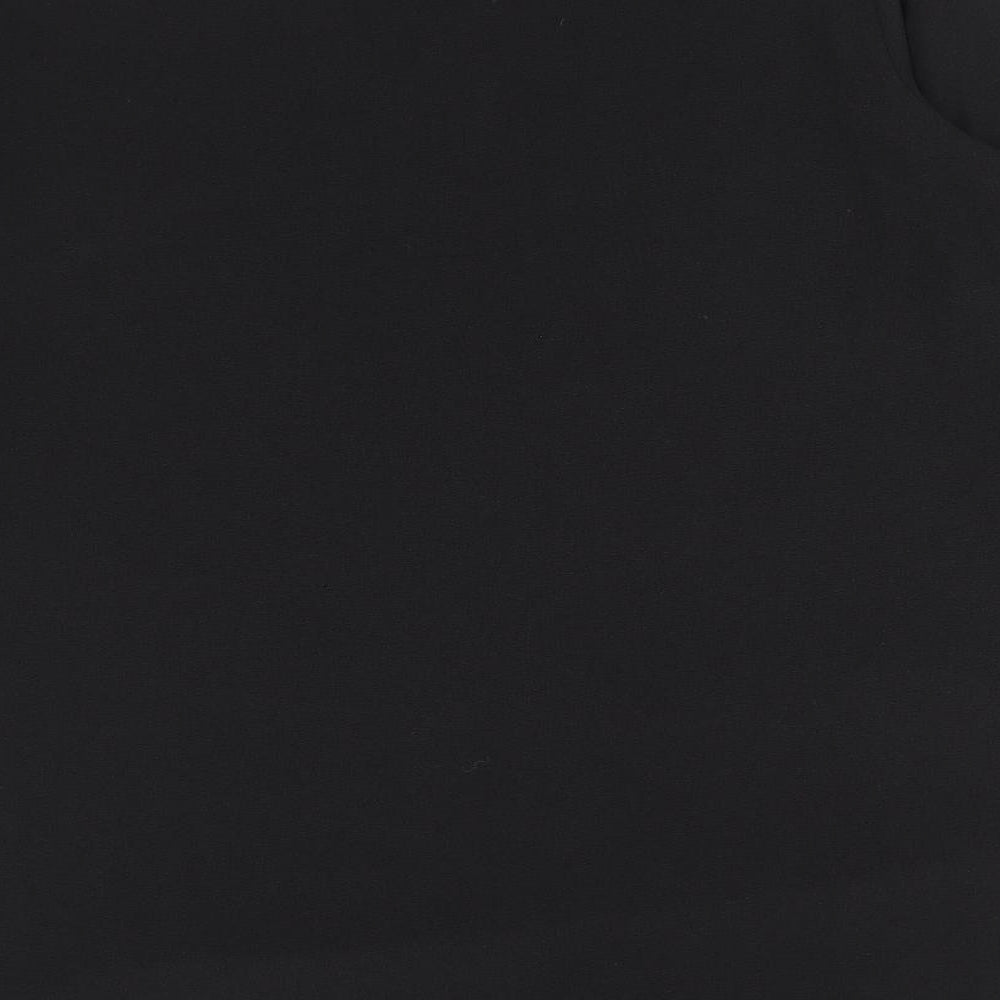 Atmosphere Womens Black Polyester Shift Size 18 Boat Neck Pullover - Necklace Detail