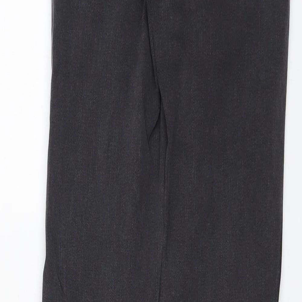 H&M Womens Grey Cotton Skinny Jeans Size 26 in L30 in Regular Button