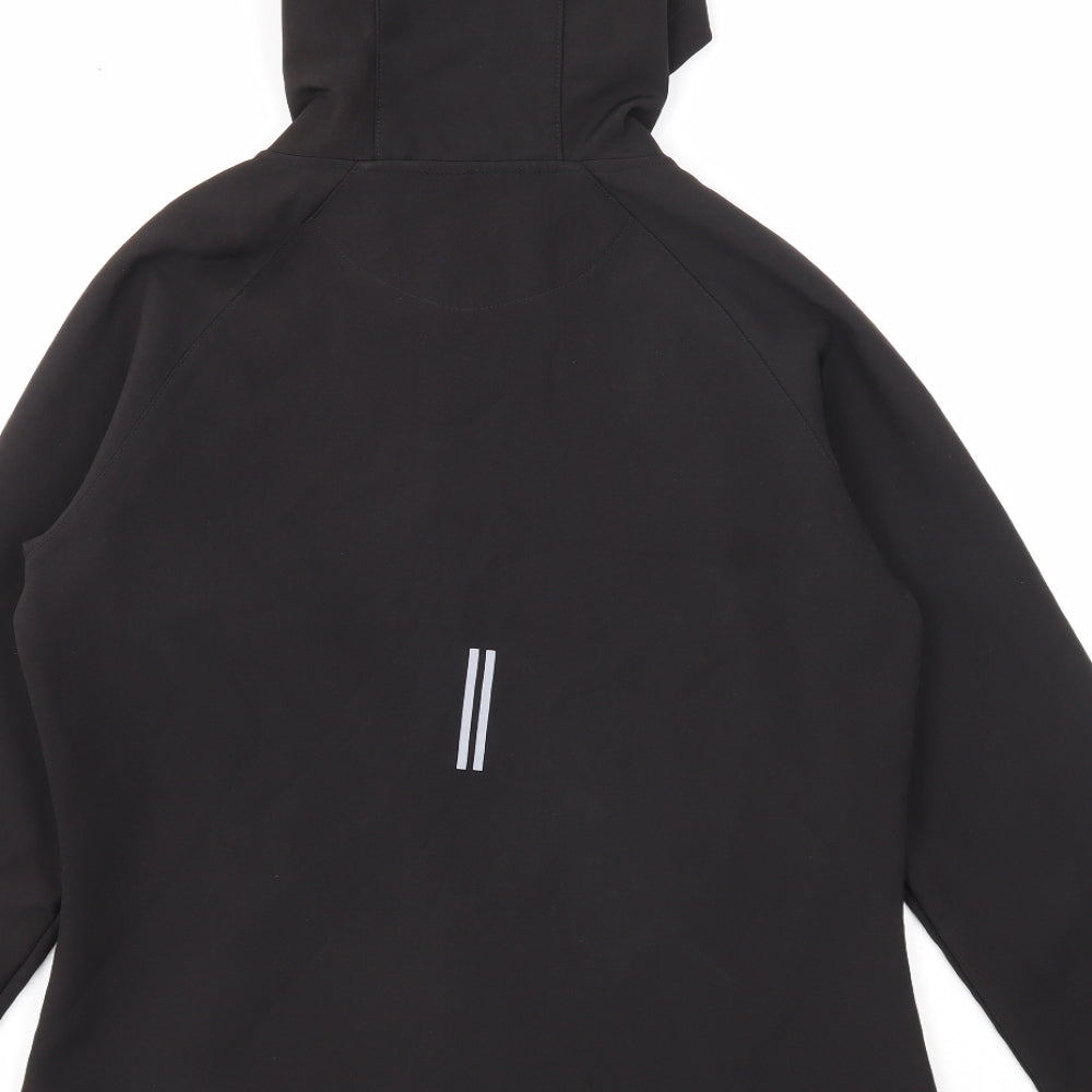 Workout Womens Black Jacket Size S Zip