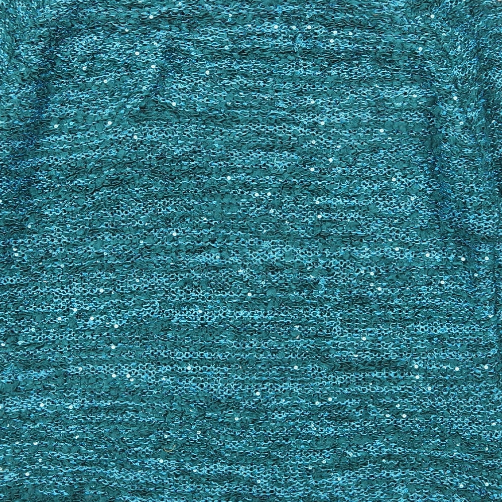 Bonmarché Womens Blue Boat Neck Polyester Pullover Jumper Size S