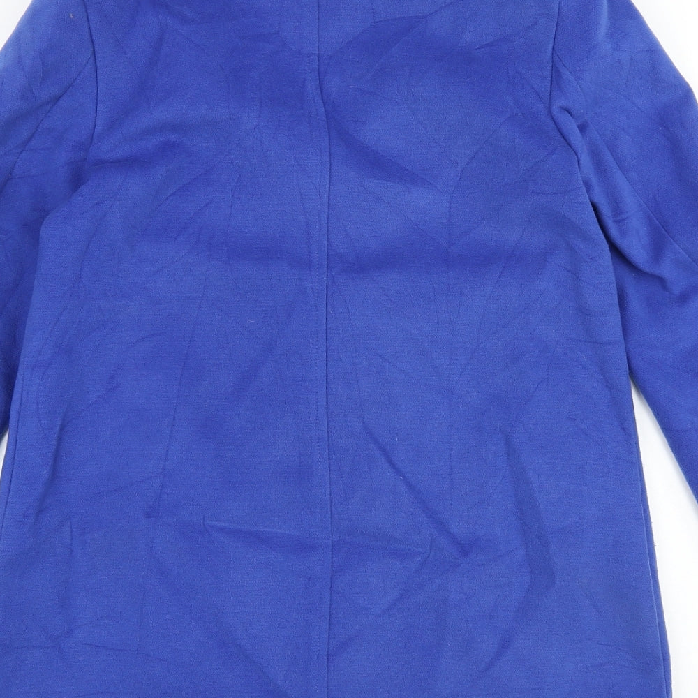 Marks & Spencer Womens Blue Jacket Size 8 Button