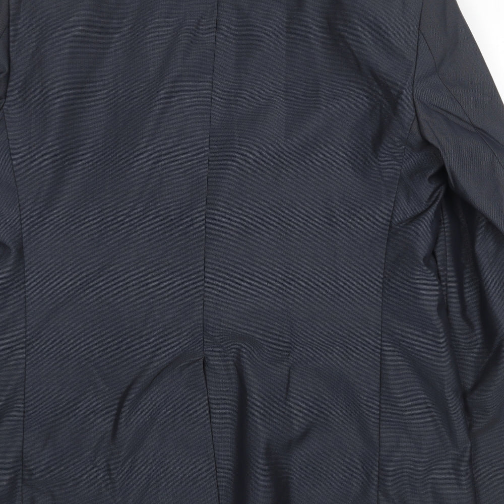 John Miller Mens Grey Viscose Jacket Suit Jacket Size 42 Regular