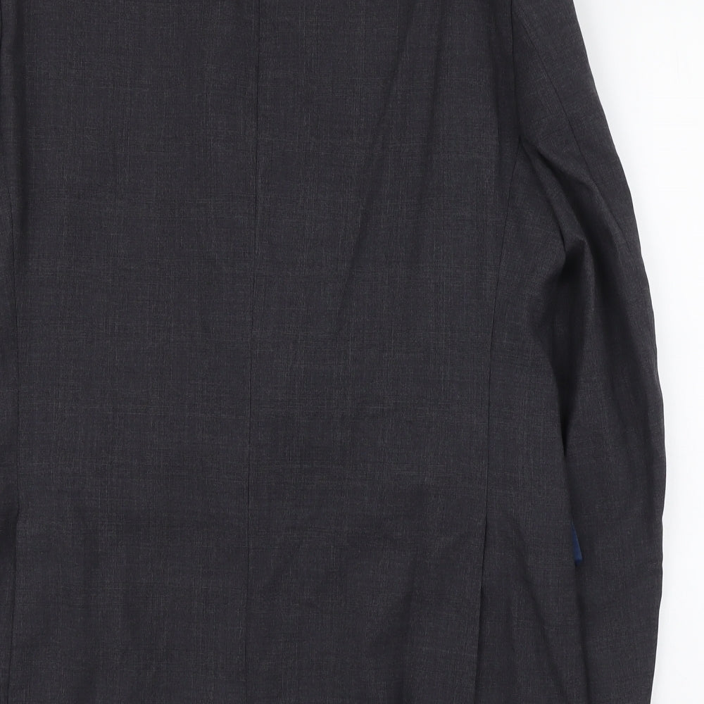 Marks & Spencer Mens Blue Wool Jacket Suit Jacket Size M Regular