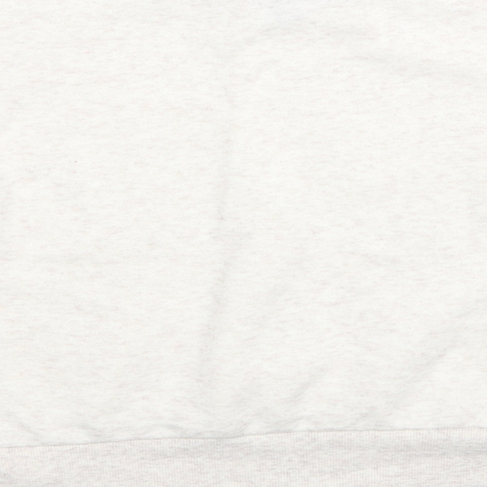 Primark Womens Ivory Polyester Pullover Sweatshirt Size XS Pullover - Cropped