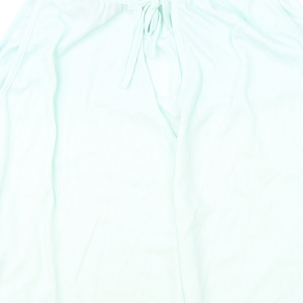 Atmosphere Womens Blue Polyester Basic Tank Size 14 Boat Neck