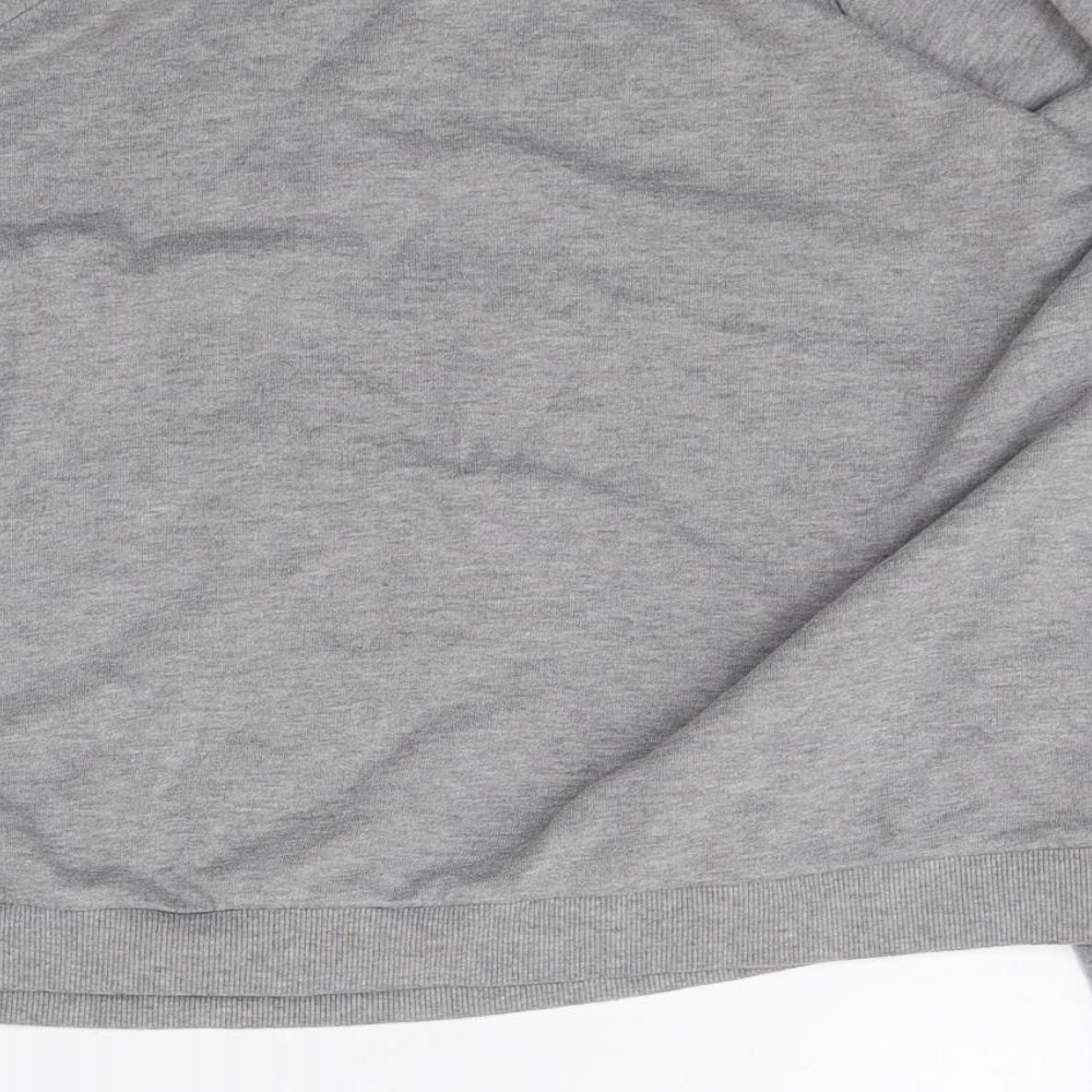 ASOS Womens Grey Cotton Pullover Sweatshirt Size 12 Pullover