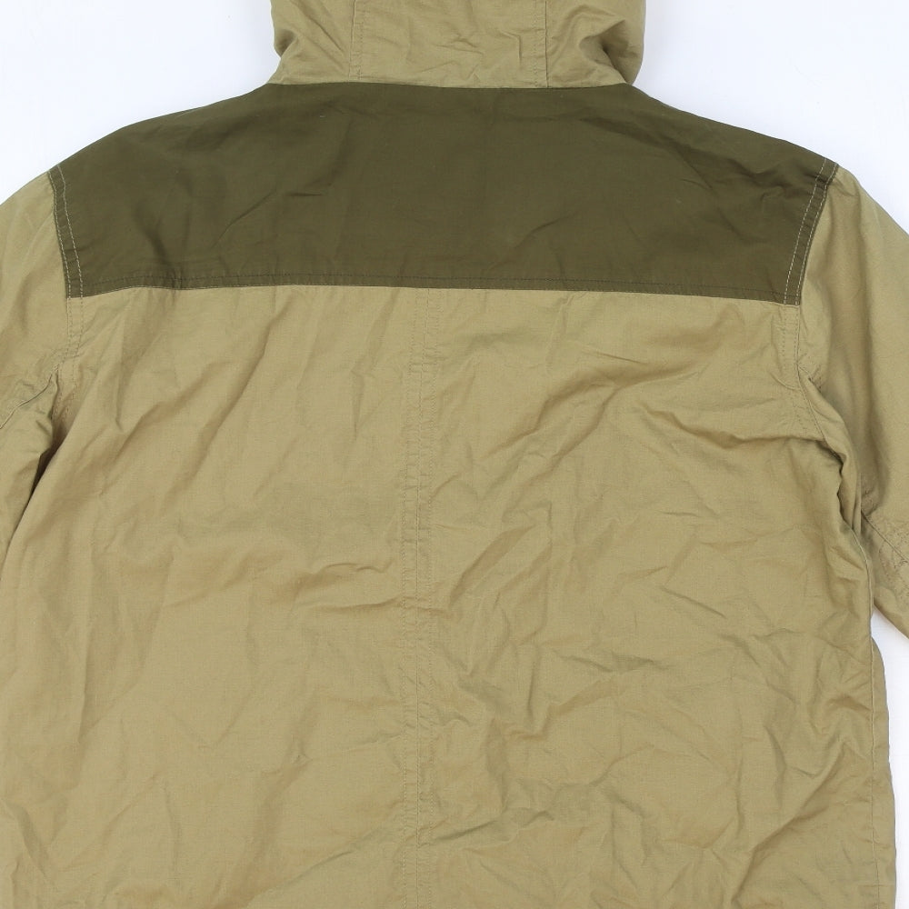 River Island Womens Beige Jacket Size S Zip