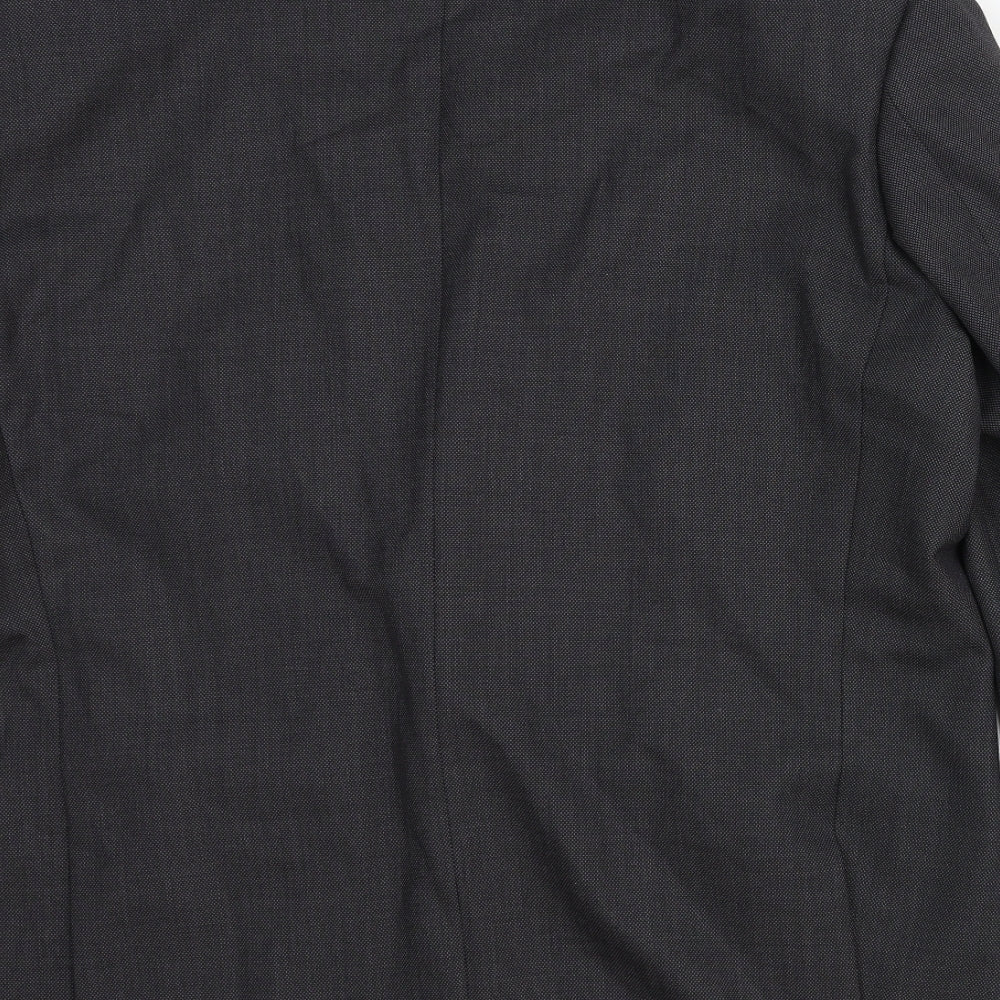 Skopes Mens Grey Wool Jacket Suit Jacket Size 44 Regular