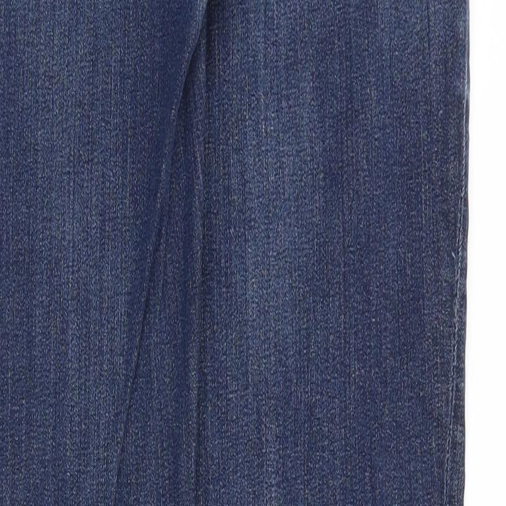 Gap Womens Blue Cotton Skinny Jeans Size 27 in Regular Zip
