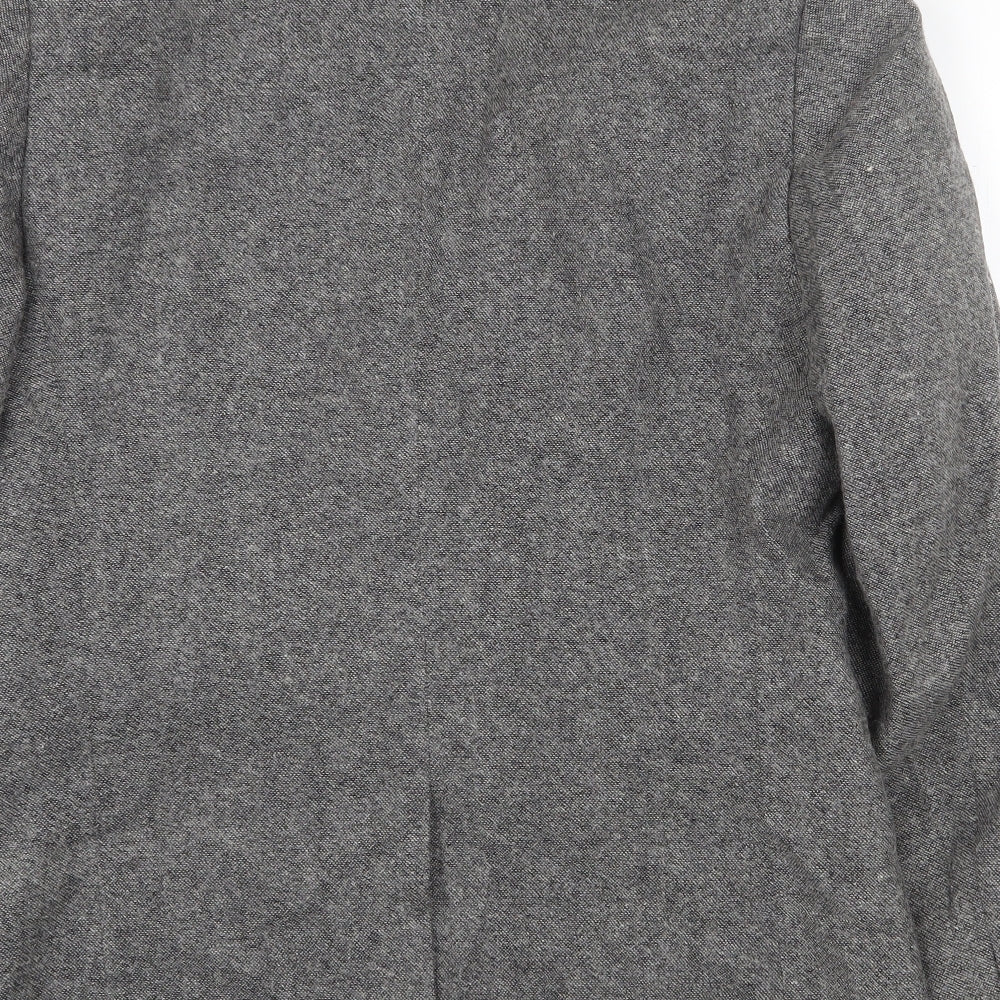Cedarwood State Mens Grey Acrylic Jacket Blazer Size M Regular