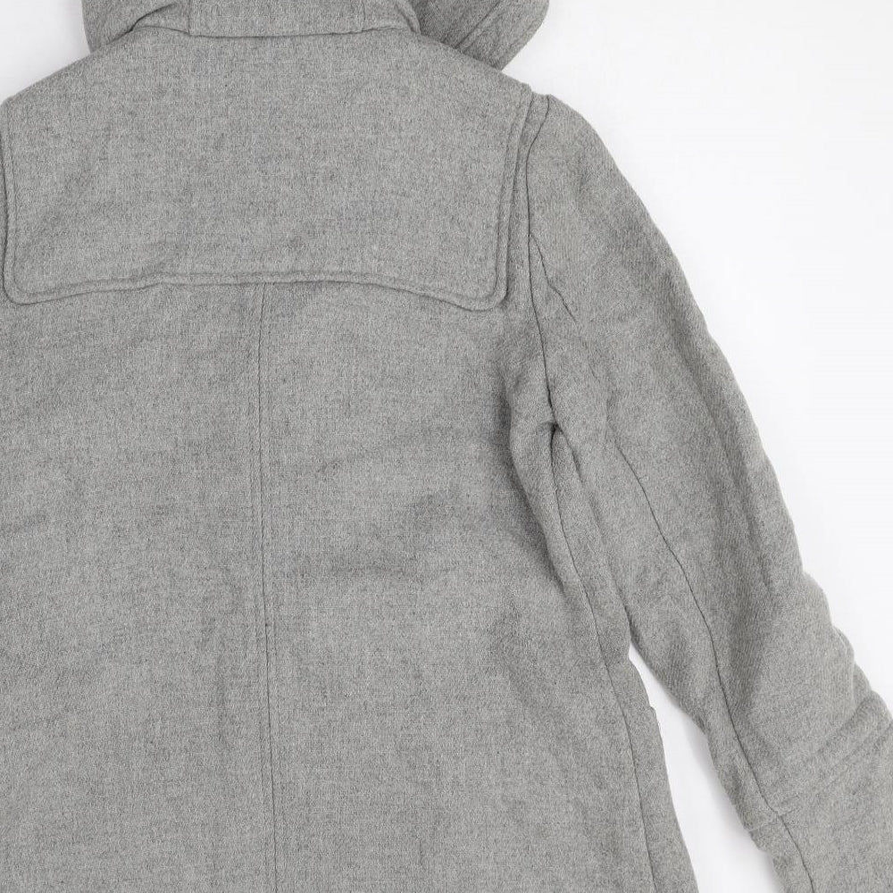 Warehouse Womens Grey Jacket Size 10 Zip