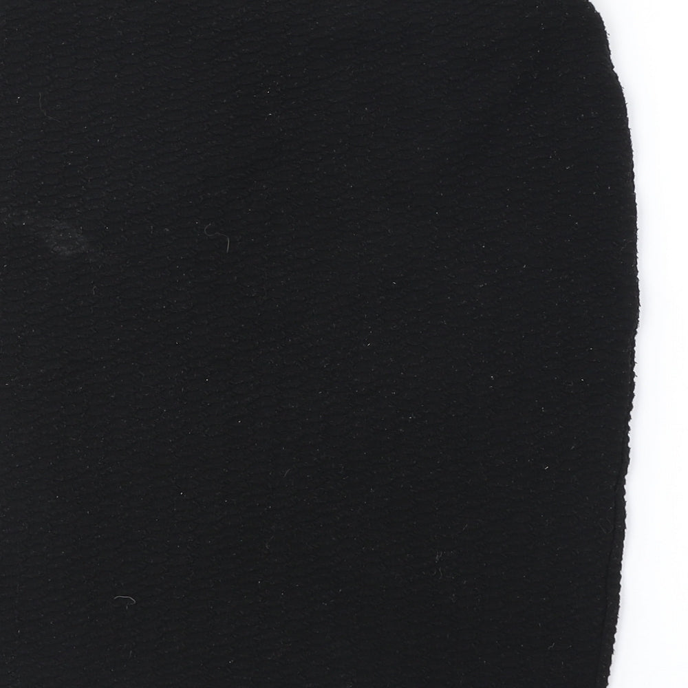 Marks & Spencer Womens Black Polyester Bandage Skirt Size 10