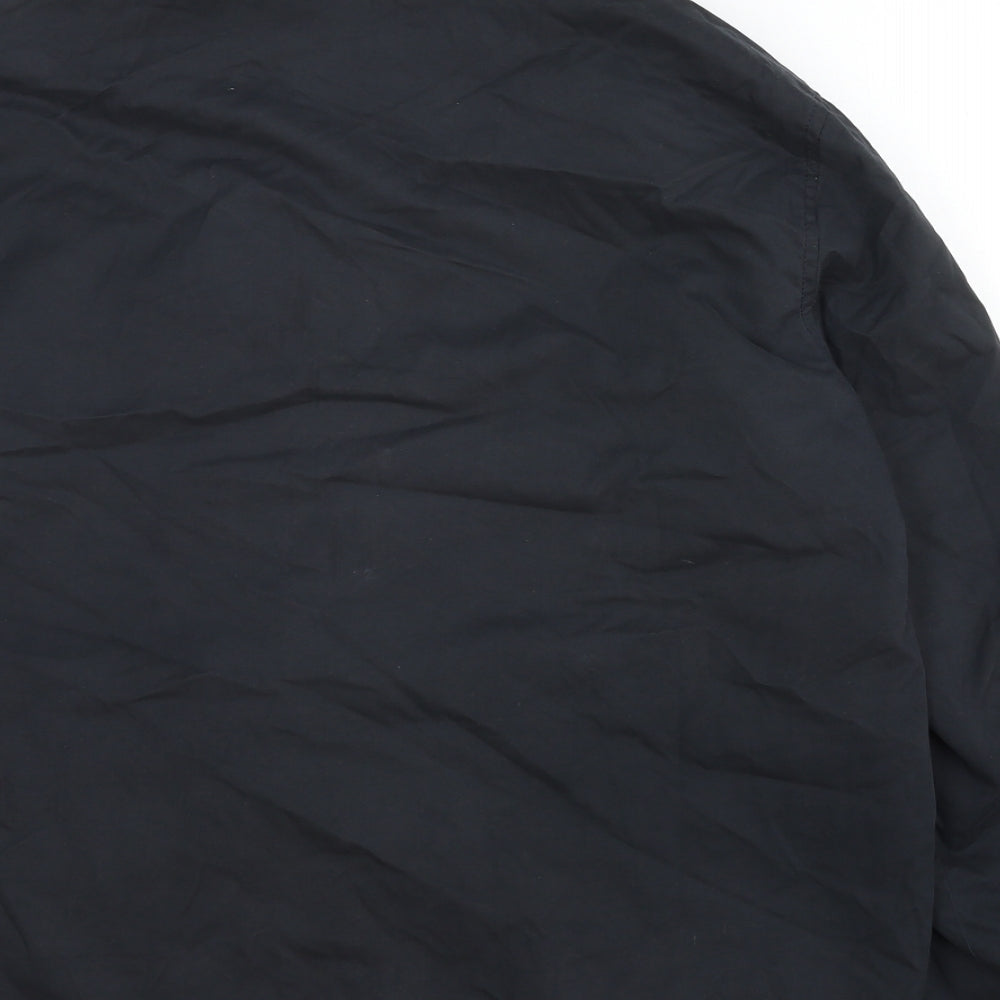 L.O.G.G Mens Black Jacket Size M Zip