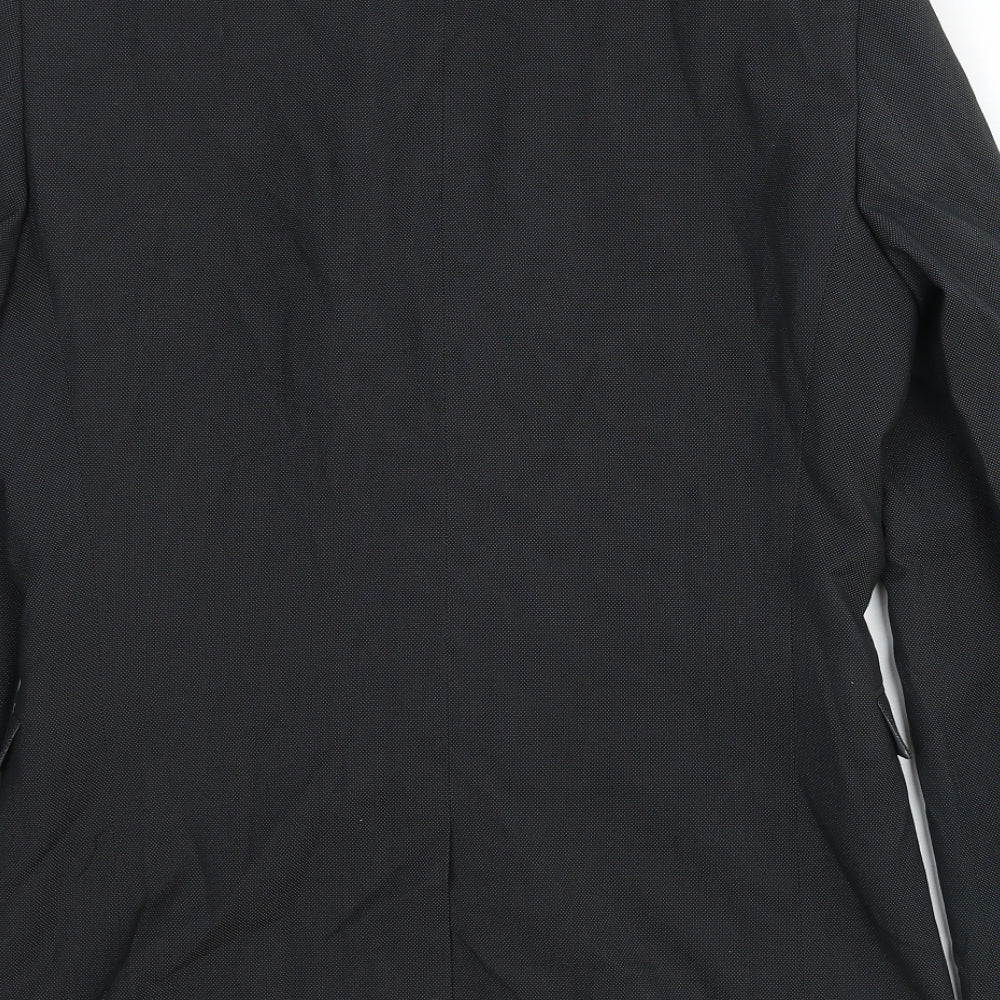 NEXT Mens Grey Wool Jacket Suit Jacket Size 38 Regular