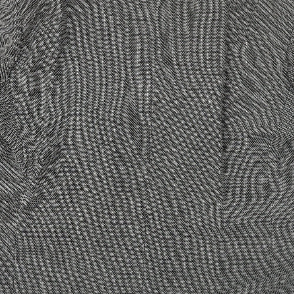 Marks & Spencer Mens Grey Wool Jacket Suit Jacket Size 44 Regular