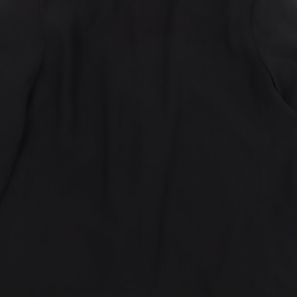 Casamia Womens Black Jacket Blazer Size 12