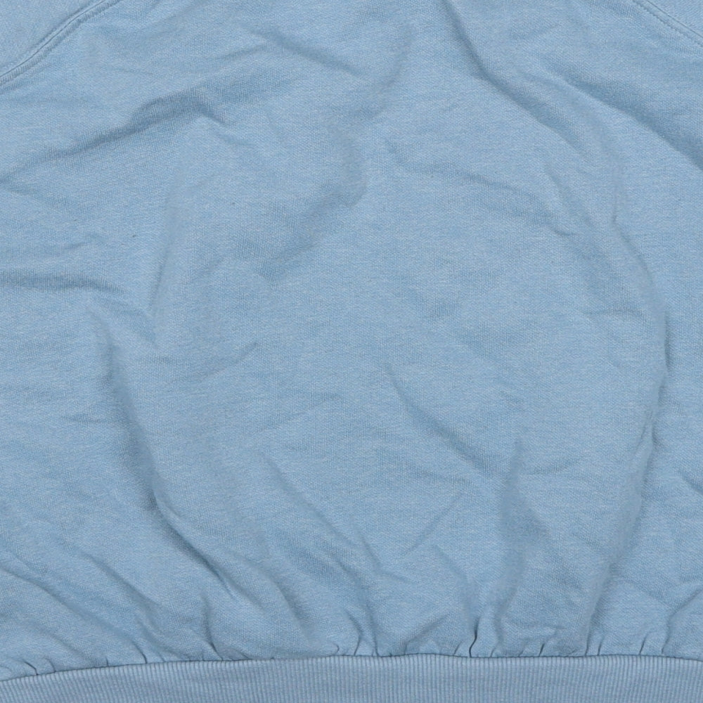 Divided by H&M Womens Blue Cotton Pullover Sweatshirt Size M Pullover - Feel Empathy