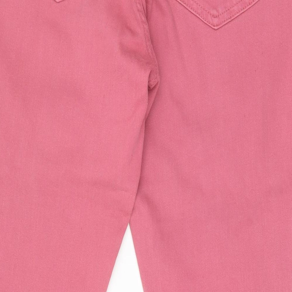 Gap Womens Pink Cotton Skinny Jeans Size 31 in Regular Zip