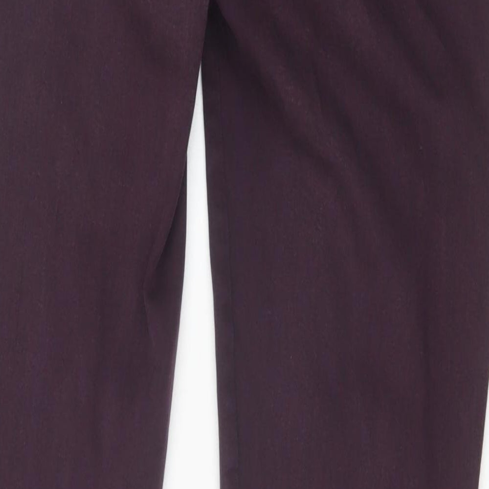 Gap Womens Purple Cotton Skinny Jeans Size 8 Regular Zip