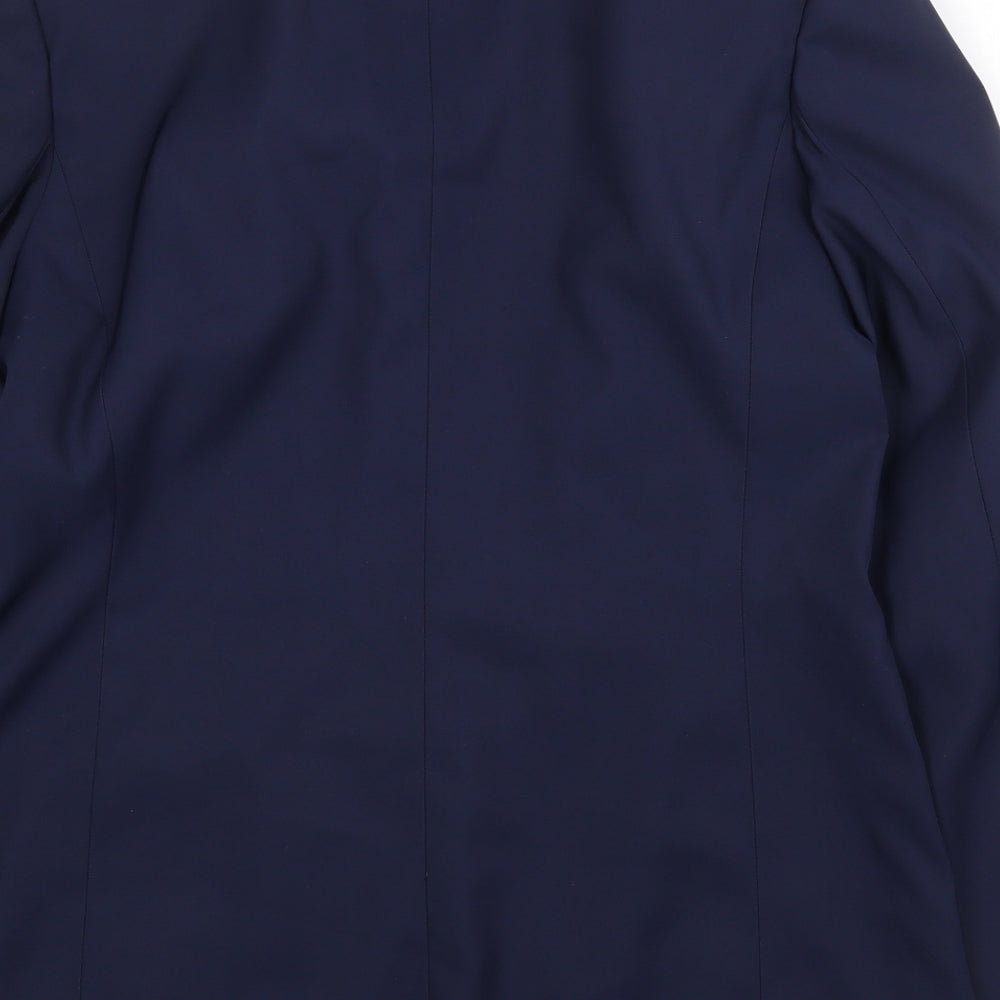 Kaleidoscope Womens Blue Jacket Blazer Size 14 Button