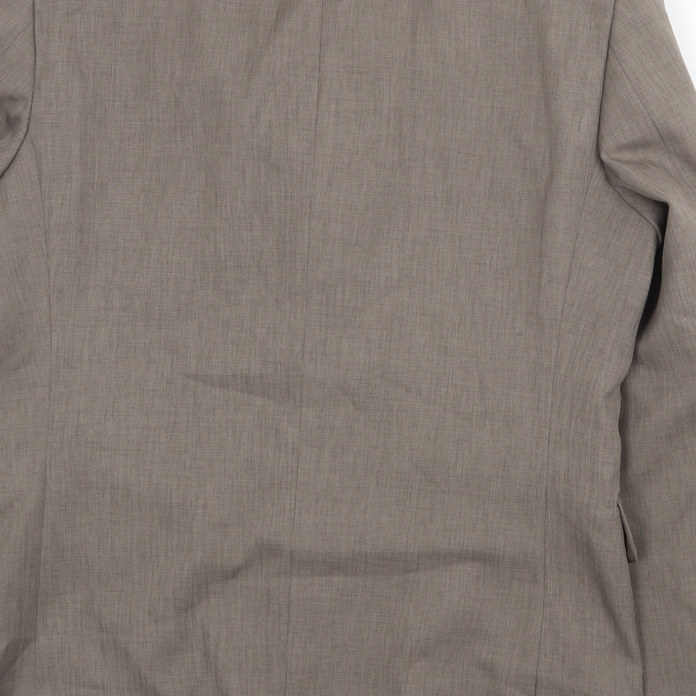 Taylor and Wright Mens Brown Polyester Jacket Suit Jacket Size 40 Regular