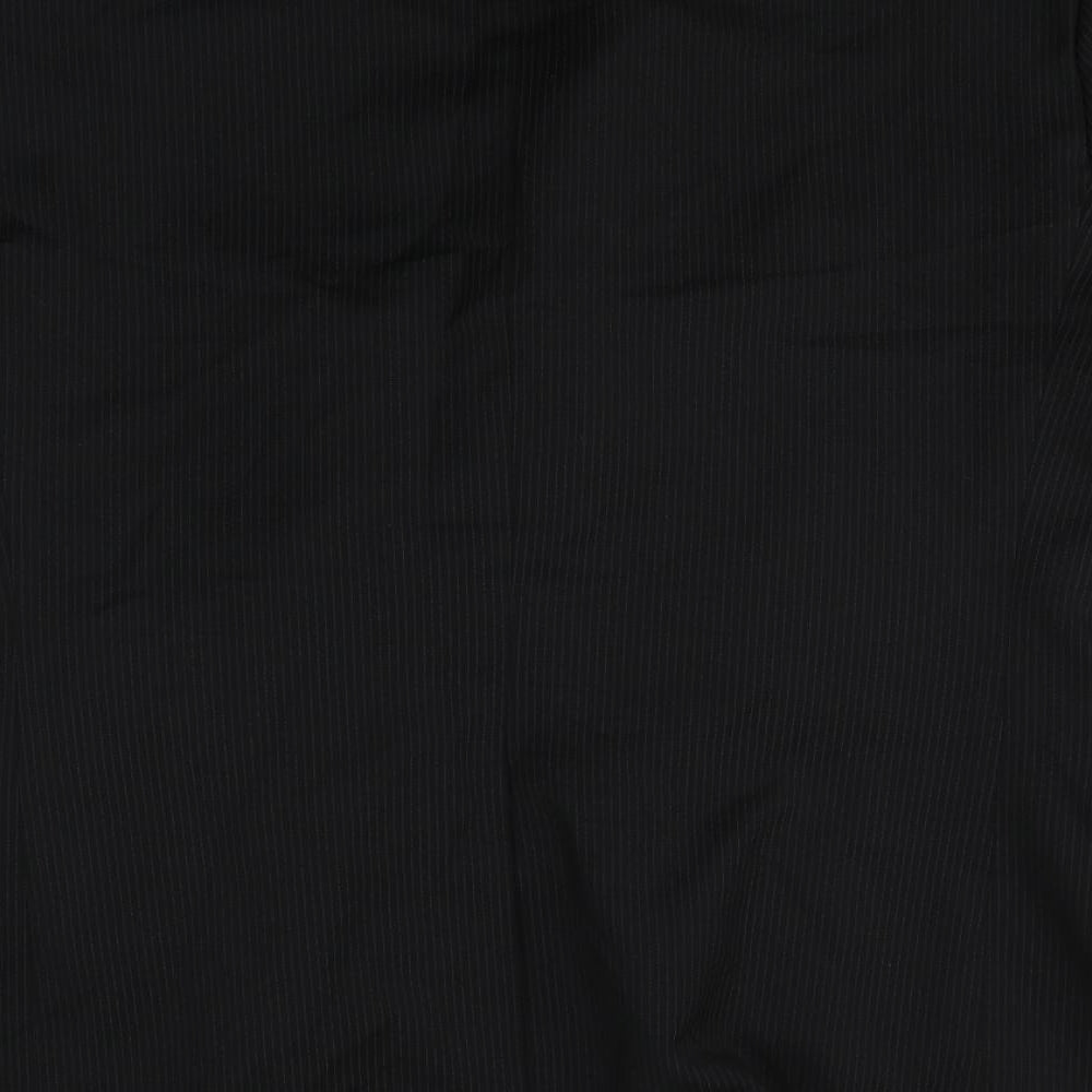 BHS Mens Black Polyester Jacket Suit Jacket Size 44 Regular