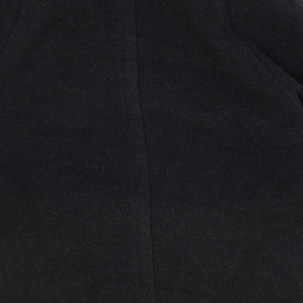 Planet Womens Grey Jacket Size 14 Button