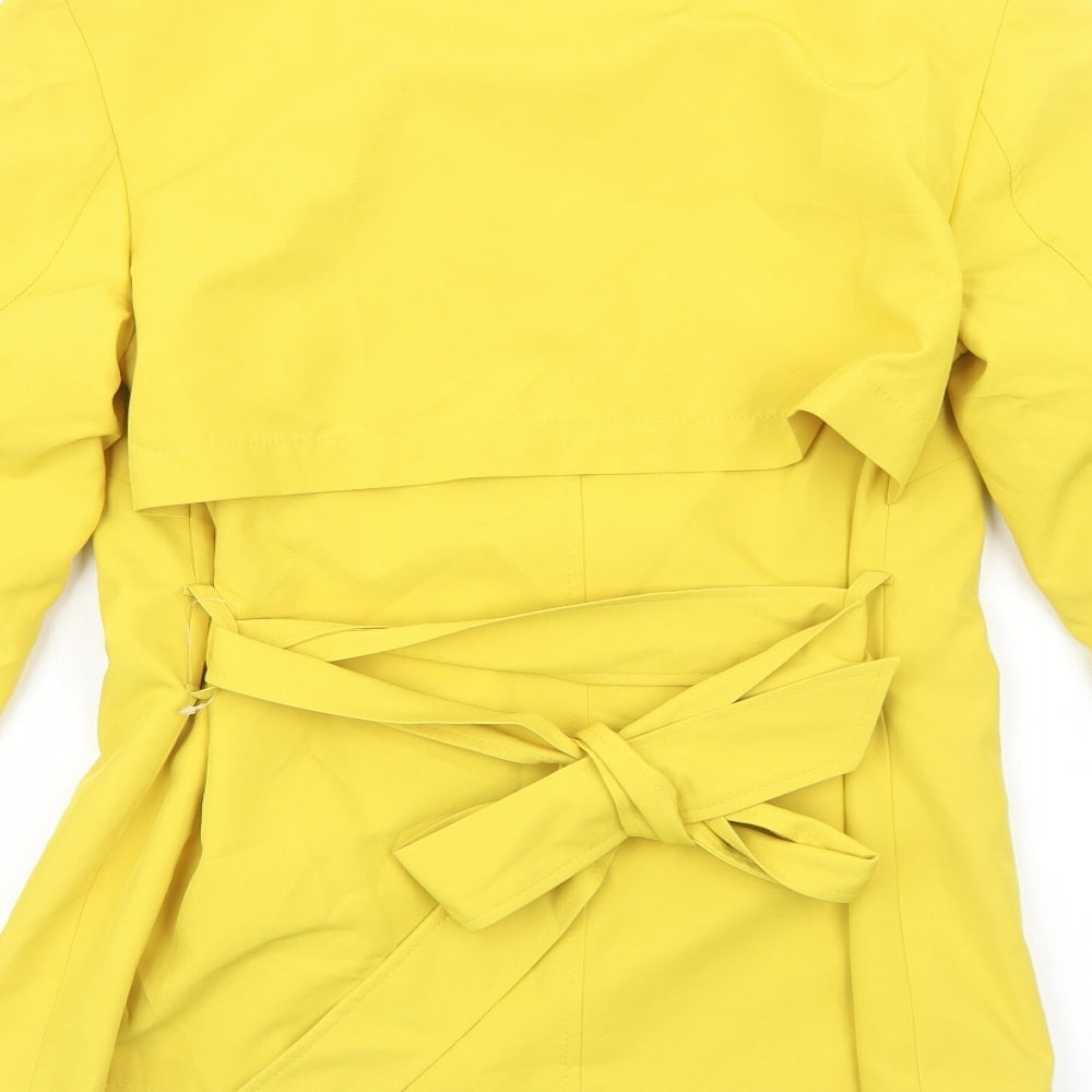 Marks & Spencer Womens Yellow Jacket Size 6 Button