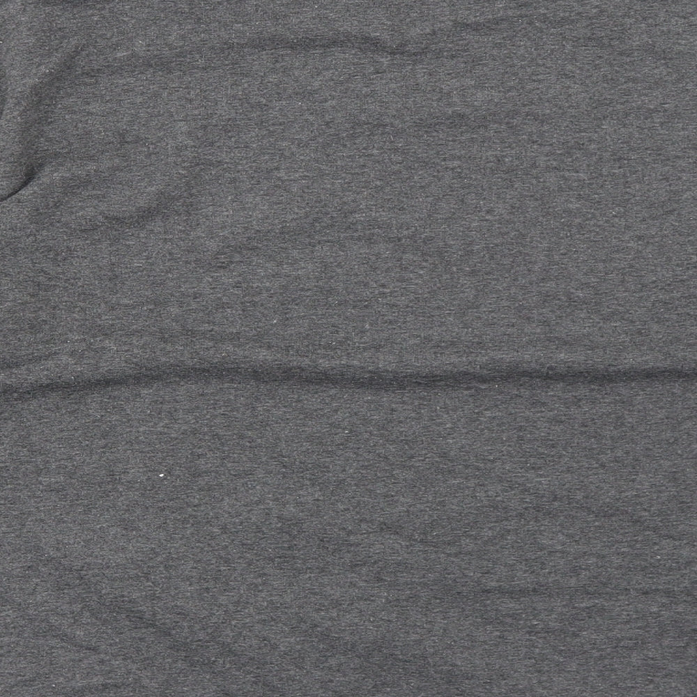 Jetty Womens Grey Cotton Pullover Sweatshirt Size M Pullover