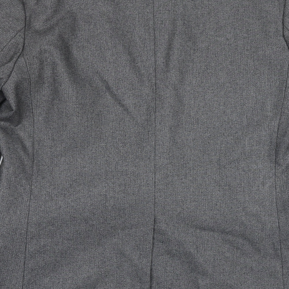NICO Mens Grey Wool Jacket Suit Jacket Size 42 Regular