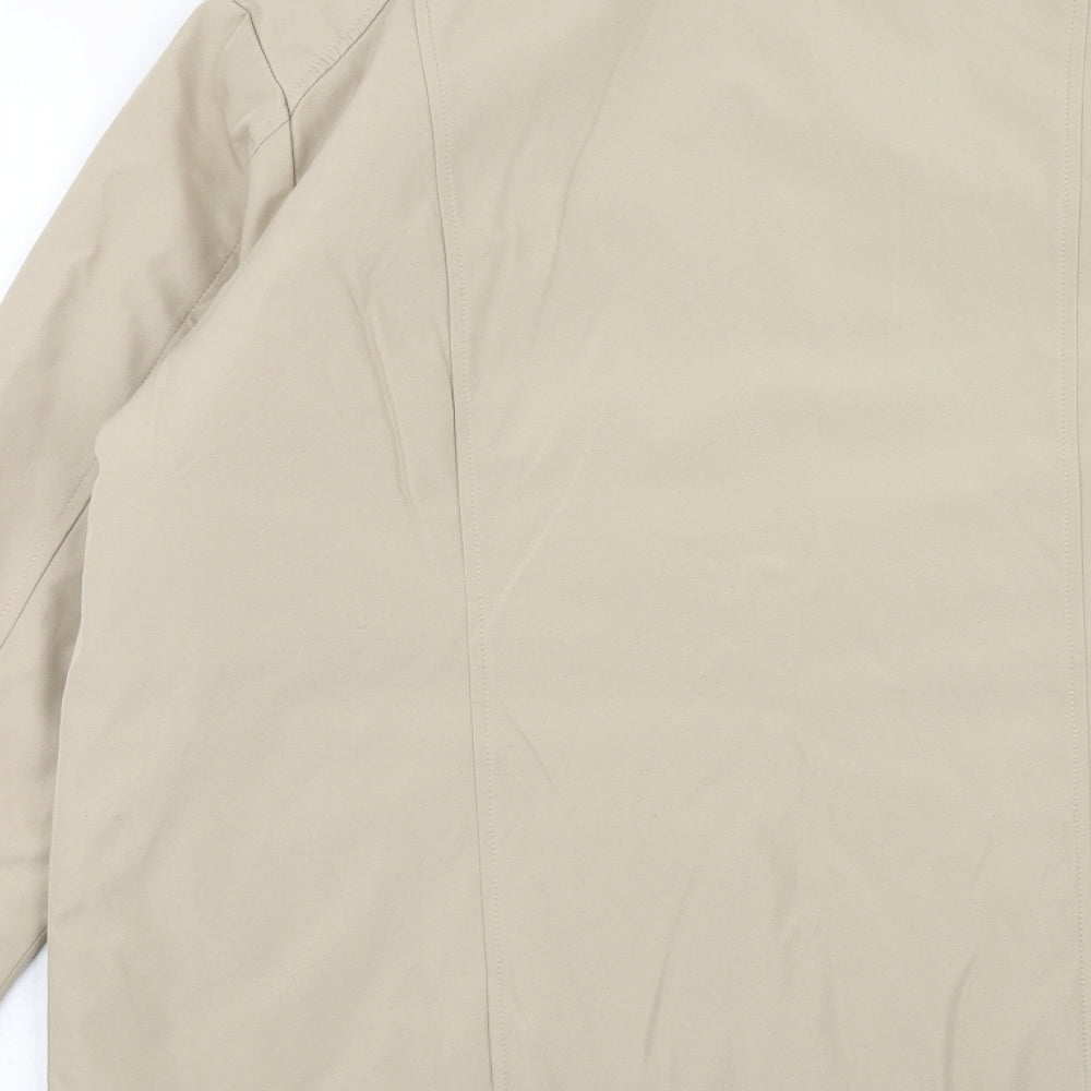 Bonmarché Womens Beige Jacket Size S Zip