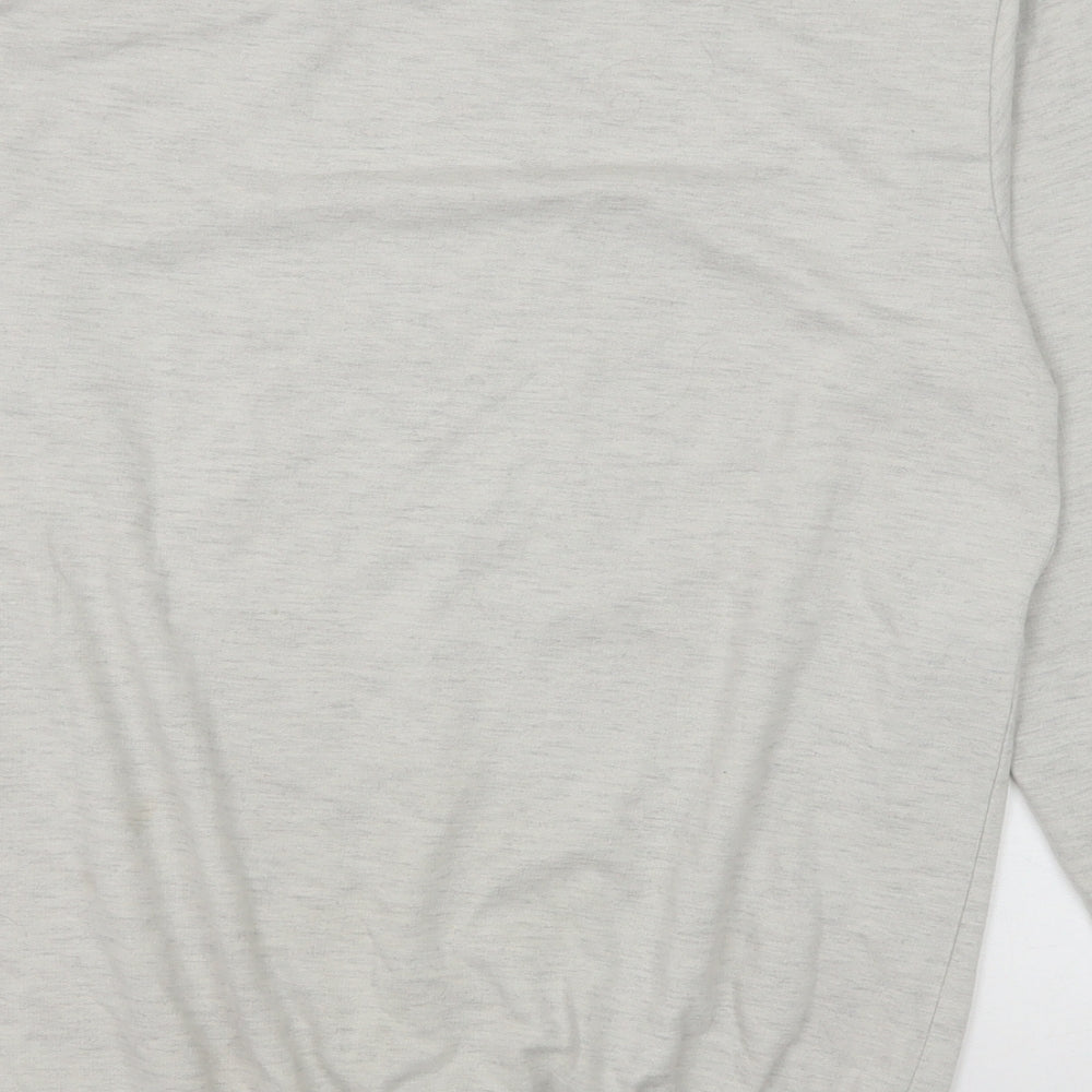 Bold Street Mens Grey Cotton Pullover Sweatshirt Size M