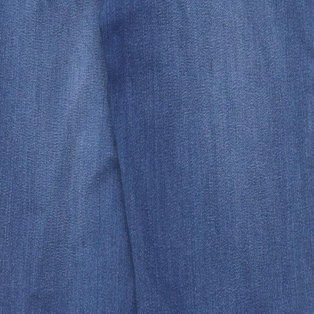 H&M Womens Blue Cotton Jegging Jeans Size 10 Regular