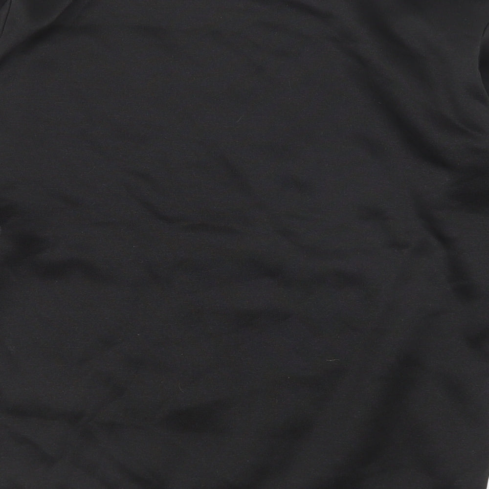 Preworn Womens Black Polyester Pullover Sweatshirt Size M Pullover - Skeleton