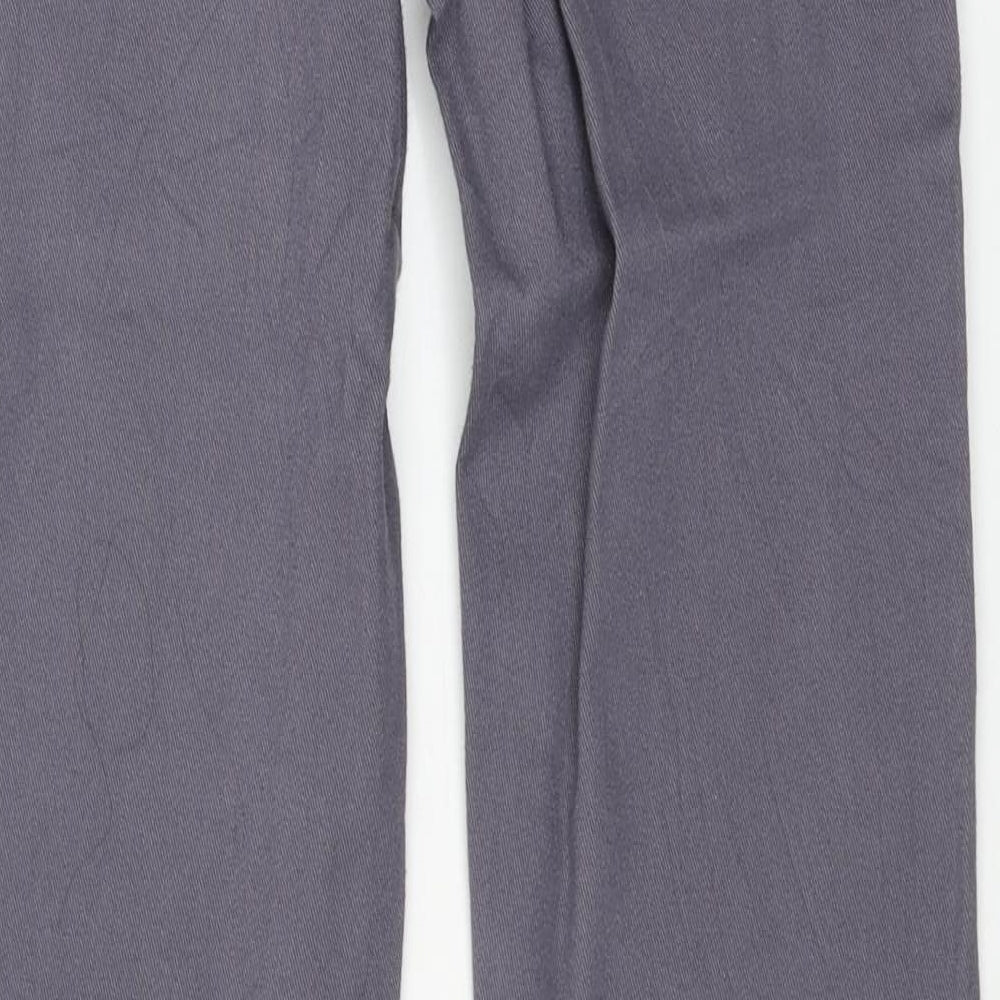 SD Jeans Mens Grey Cotton Skinny Jeans Size 30 in L32 in Regular Button